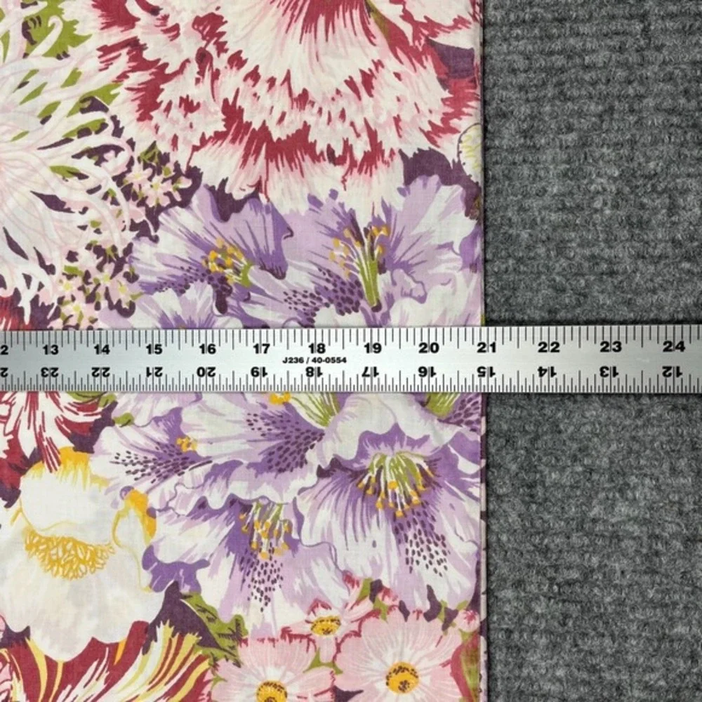 Vtg 70s 80s‎ Wamsutta Flores Pillowcase Bold Floral Print 21 x 31 Cottagecore